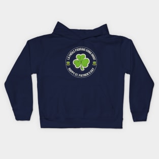 Retro Happy St. Patrick's Day La Fheile Padraig Gaelic Celtic Irish Ireland Kids Hoodie